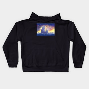 Polar Bear’s Aurora Kids Hoodie